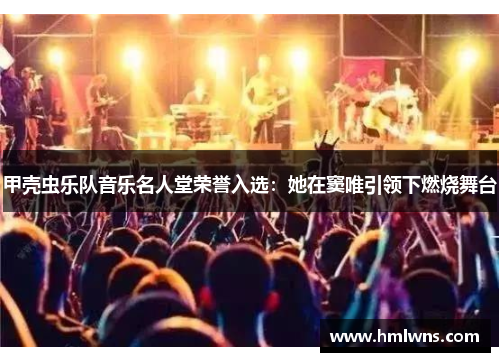 甲壳虫乐队音乐名人堂荣誉入选：她在窦唯引领下燃烧舞台